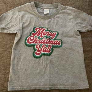 3T Grey Christmas Shirt